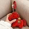 【灵动造型❗️精致可爱】红色马年吉祥物公仔元宝小马挂件书包包钥匙扣车挂饰马上有钱礼物。jc 商品缩略图2