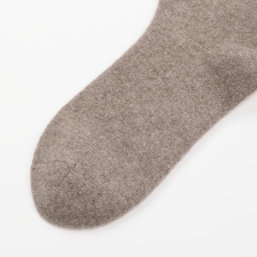 ROMI STUDIO“暖足”100%山羊绒大克重保暖中筒袜/长筒袜RWCWP07500 商品图3