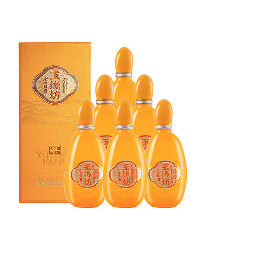 今世缘  52度 玉缘坊（黄玉）500ml*6瓶 商品图0