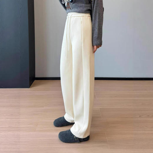 瘦瘦裤！2026一体热岩绒休闲裤显瘦裤立体保暖加绒香蕉卫裤女冬款！ 商品图3