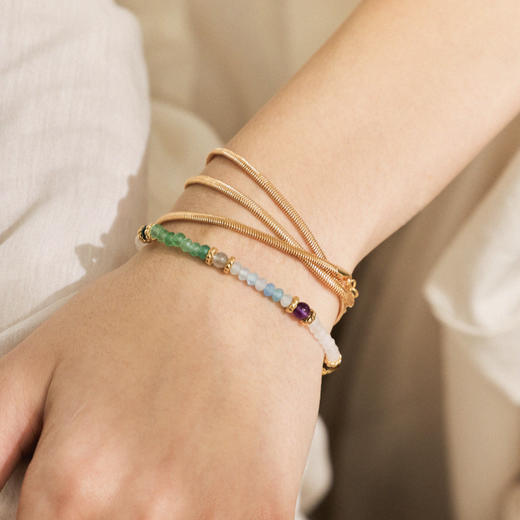 【Lagomist】早餐系列 | 彩虹串珠手链 商品图2