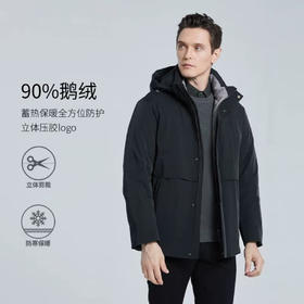 男士福利三合一可拆卸90白鹅绒商务通勤精品鹅绒服