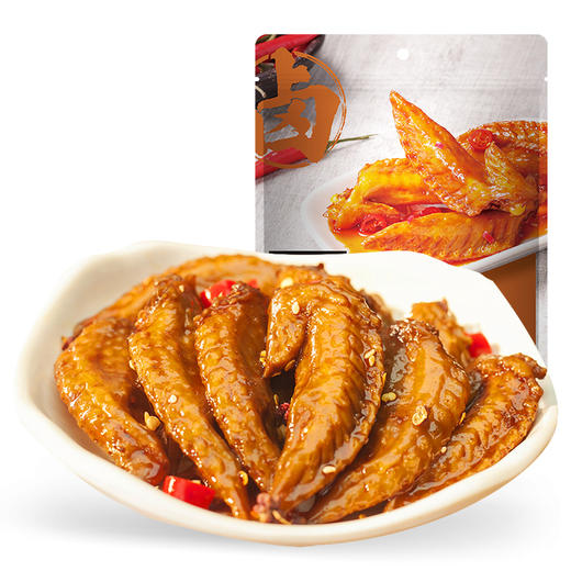 小胡鸭香辣鸡翅尖108g 商品图1