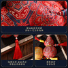 【加倍福气❗️中国风新年挂件】寓意美好吉祥如意，精细刺绣无瑕疵，韵味十足立体饱满，细密流苏丝丝灵动，春节过年入户门把手喜庆氛围生肖小马挂饰新年装饰品QQ 商品缩略图3