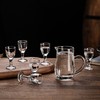 【白酒杯玻璃酒杯】家用小号一口杯2两 烈酒子弹酒盅分酒器套装 商品缩略图0
