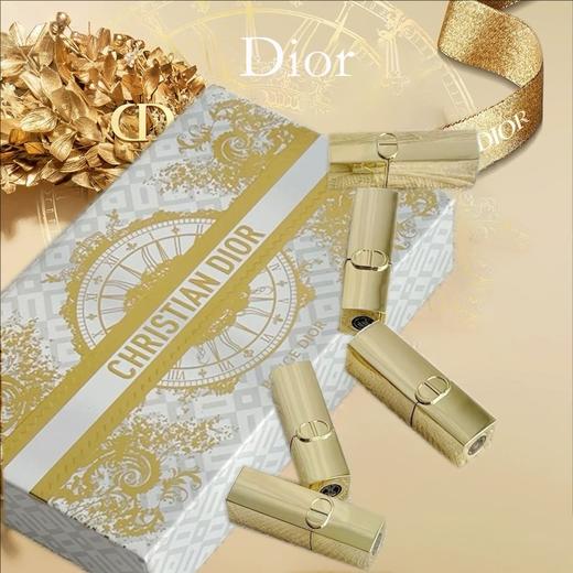 DIOR/迪奥 节日限定现货套盒金管口红唇膏 1.5g*5支【丝绒：#999+#888+#777+#200+#720】礼袋 商品图1