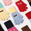 新款【韩国 腊肠狗针织手套】 女学生触屏保暖手套 可爱加厚防寒分指毛线手套 商品缩略图2