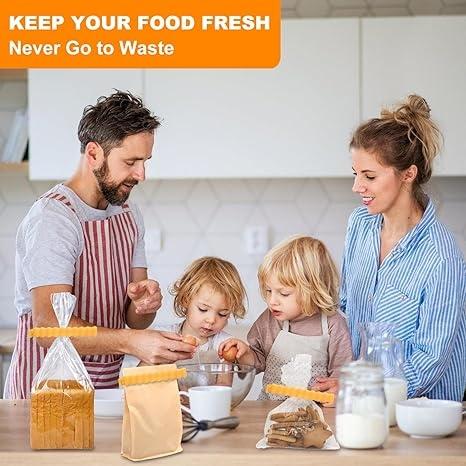 【12个】亚马逊 创意薯条造型 食品夹 厨房装饰 可作为袋子夹 用于防潮和保鲜 商品图4