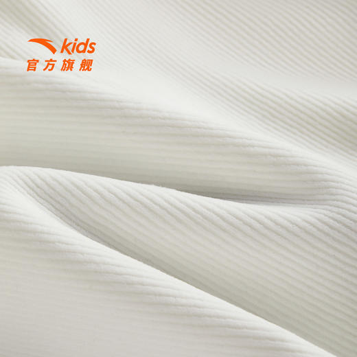 安踏儿童女大童针织运动长裤2026年新款舒适保暖青少年加绒直筒裤362618735 商品图4