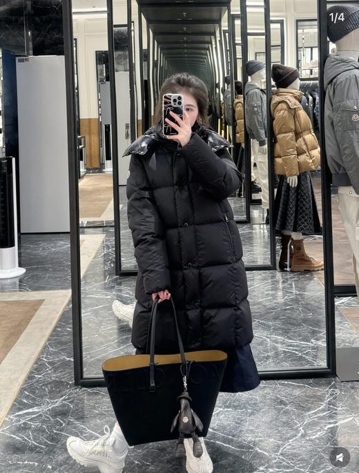 一店k（工厂年底周转资金 福利价！） 羽皇级别！90%鹅绒！ 降温本命羽绒服 穿上就是氛围感女生 超多明星都在穿  litte长款/Maire短款/粗花呢鹅绒服 商品图4