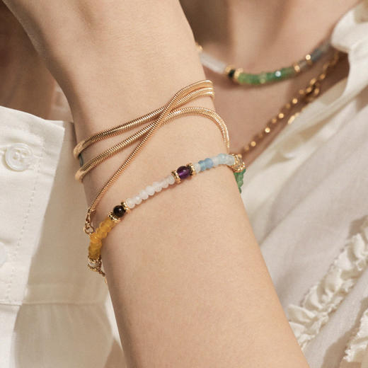 【Lagomist】早餐系列 | 彩虹串珠手链 商品图1