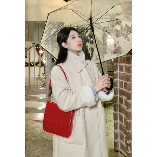 <曾小咸推荐>现货秒杀 ！微信超特价！韩系毛呢大衣 日常429.99 立减260 秒杀169.99！！ 商品图2