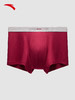 安踏好事发生丨运动内裤男跑步平角裤柔软亲肤透气四角裤红色底裤192618974 商品缩略图3