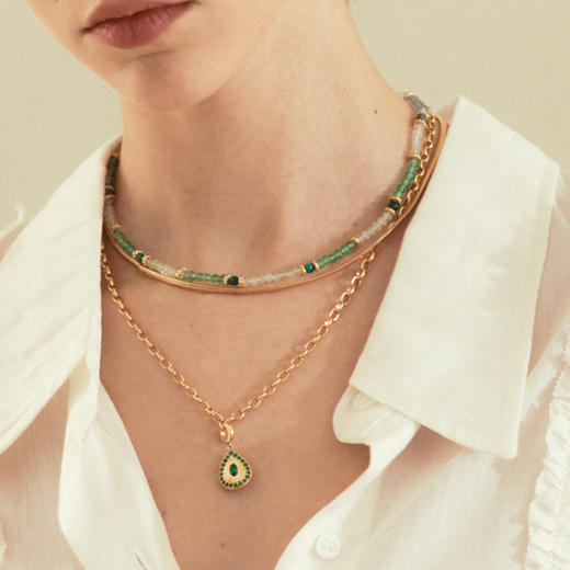 【Lagomist】早餐系列 | 串珠项链金贝果吊坠套装 商品图10