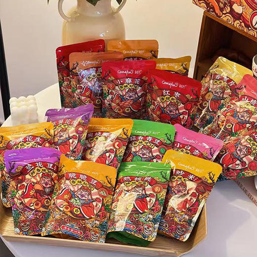 【甄选好坚果❗️精致礼盒装】刻凡食来运转坚果礼盒新年混合坚果国潮礼盒装年货节日送礼。jc 商品图2