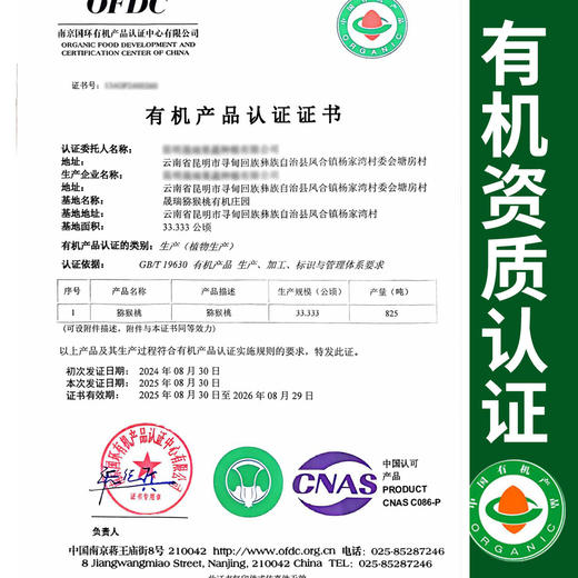 【厂商直发】云南高原有机鸭嘴奇异果高原种植自然熟酸甜可口包邮 商品图1