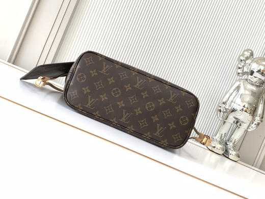 秋冬特惠💰1190 渠道级LV【全钢五金 MB163c01变码芯片】te级LV 全套包装 M46979老花杏内里 NEVERFULL 小号手袋 Neverfull 小号手提包 商品图3