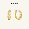 ARSIS｜纯真年代系列 复古交织飘带耳环 商品缩略图0