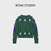 ROMI STUDIO澳大利亚进口超细美利奴羊毛圆领套头毛衣 RWCWS67377 商品缩略图2