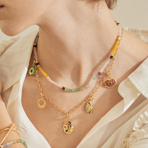 【Lagomist】早餐系列 | 彩虹串珠项链 商品图1