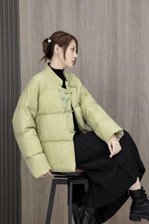 卉遇&国风刺绣款羽绒服｜设计师款羽绒服，国风满满更温暖 商品图3