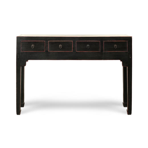 黑四屉桌 商品图3