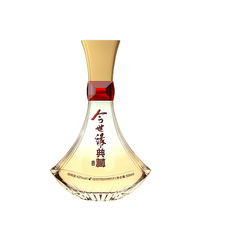 【酒厂直营】今世缘典藏红宝石 42度白酒500ml
