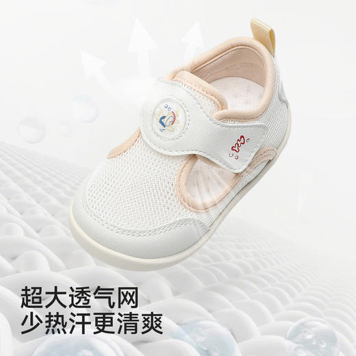 【商场同款】英氏婴儿步前鞋春夏透气网眼鞋软底宝宝鞋百搭学步鞋 商品图3