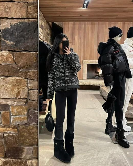 一店k（工厂年底周转资金 福利价！） 羽皇级别！90%鹅绒！ 降温本命羽绒服 穿上就是氛围感女生 超多明星都在穿  litte长款/Maire短款/粗花呢鹅绒服 商品图14