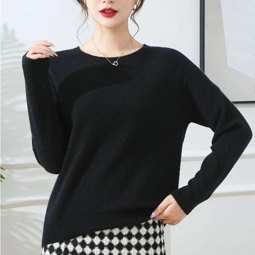 康赛妮女士羊绒打底衫 | 圆领/半高领/堆堆领、多款选择、柔软亲肤、贴身舒适、适中厚度、秋冬单穿或打底都合适 商品图13