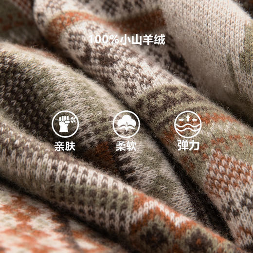 100%Baby小山羊绒~复古羊绒开衫立领中长款外套BABY260530 商品图1