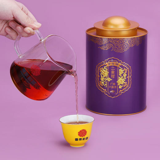 中皇罐·二黄柑广西六堡茶（拆泡装）100克 商品图4