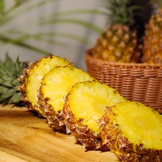 海南【风化石地金钻凤梨】自然树上熟 汁水香甜 风味更浓郁 果肉细腻 口感绵密！ 商品图3