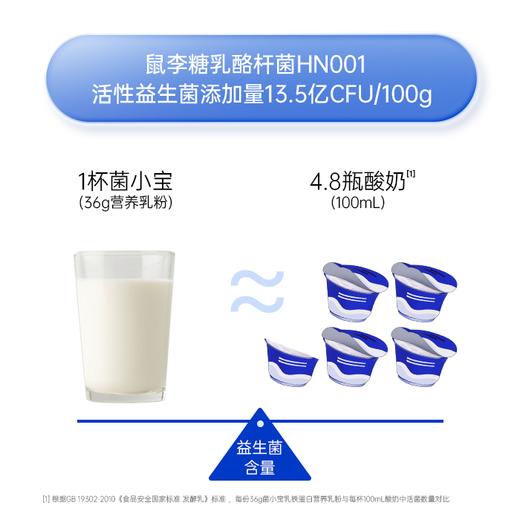 【官方推荐】菌小宝乳铁蛋白营养乳粉 400g/罐 商品图4