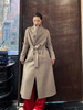 【高级定制】噢蜜ooomeooo纯羊绒翻领手工大衣 商品缩略图0