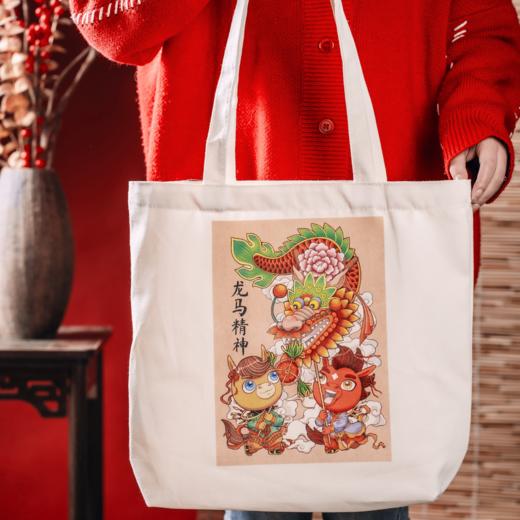 菜头商城 2026原创帆布包 新春特别限定款 商品图3