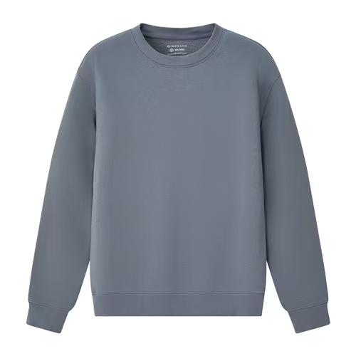 佐丹奴男装25年新款基础百搭圆领舒适长袖抓绒卫衣01025609 商品图4