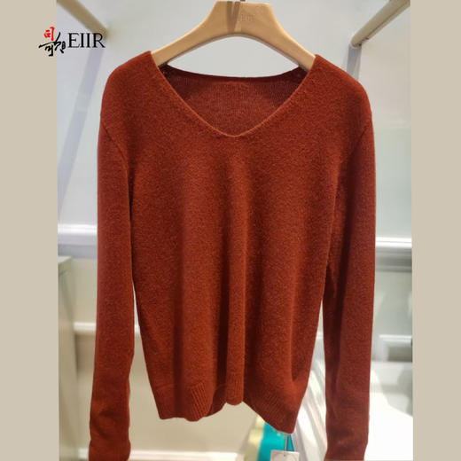 司歌v领套头毛衣绵羊毛女秋冬G92G8259 商品图1