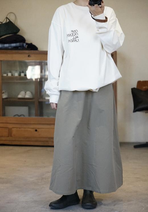 nanamica基础款字母T恤 商品图1