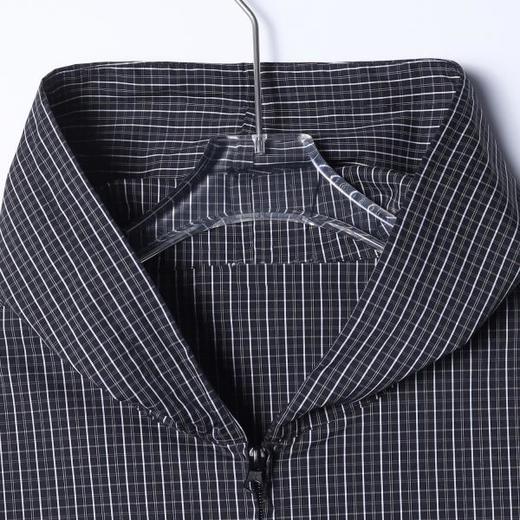 36002SDSA秋冬新款痞帅男装美式拼接撞色印花字母拉链连帽卫衣开衫百搭 商品图2