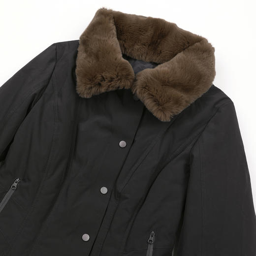 ROMI STUDIO 90白鹅绒派克毛领收腰显瘦羽绒服外套 RWCWWG7105 商品图2