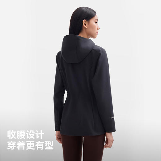 伯希和户外软壳衣女25秋冬新款防风收腰外套保暖修身夹克运动上衣 商品图4