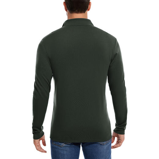 IGUANA 羊毛系列 美利奴羊毛男士内搭保暖打底衫户外半拉链上衣（ZX） 商品图7