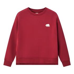 佐丹奴女装25年新款多富绒精致绣花圆领卫衣05325602