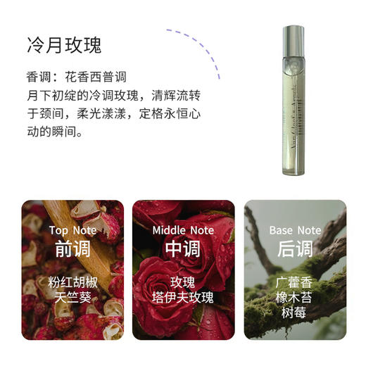 【保税仓】Van Cleef梵克雅宝便携香水三件套（皇家琥珀7.5ml+冷月玫瑰7.5ml+月光广霍7.5ml） 商品图3
