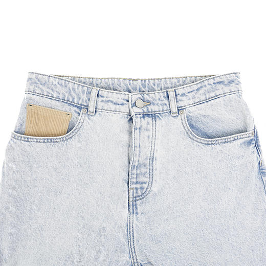 Drole De Monsieur Le Jean Délavé 法式复古水洗牛仔裤 商品图1