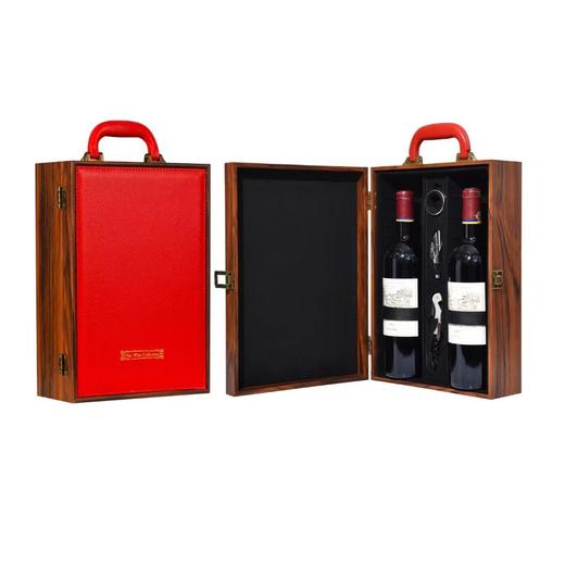 2支装/单支装通用型葡萄酒礼袋/礼盒（只有礼盒，酒需要另外下单，下单前请先咨询店员看尺寸是否合适） 商品图4