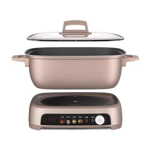 美的电火锅飞快沸腾火锅专用锅电煮锅分体多功能锅6.5L电热锅料 商品图4