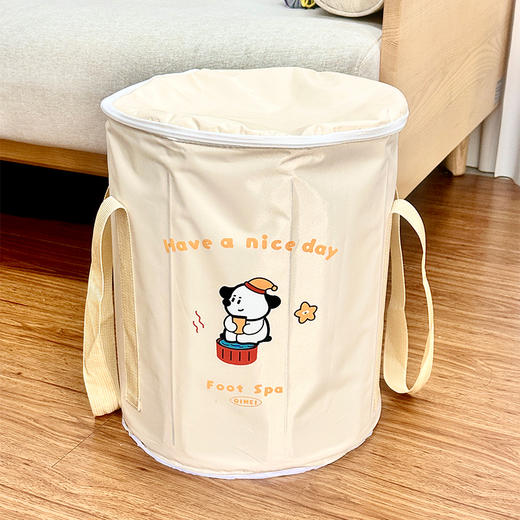  打工人的SPA自由，从38cm深桶泡脚开始【三浦植造折叠泡脚桶】覆盖“三阴交”，深层次缓解疲劳，把血液循环“泡”到位❗  仅需39.9 把属于你的每日SPA带回家 商品图5