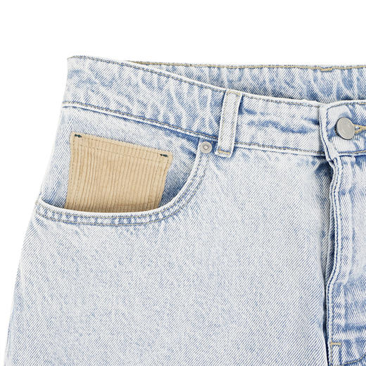 Drole De Monsieur Le Jean Délavé 法式复古水洗牛仔裤 商品图2